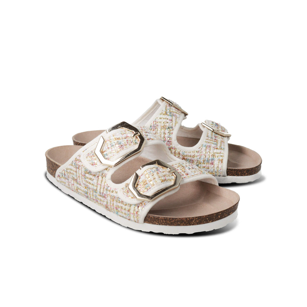 Birkenstock discount jute white